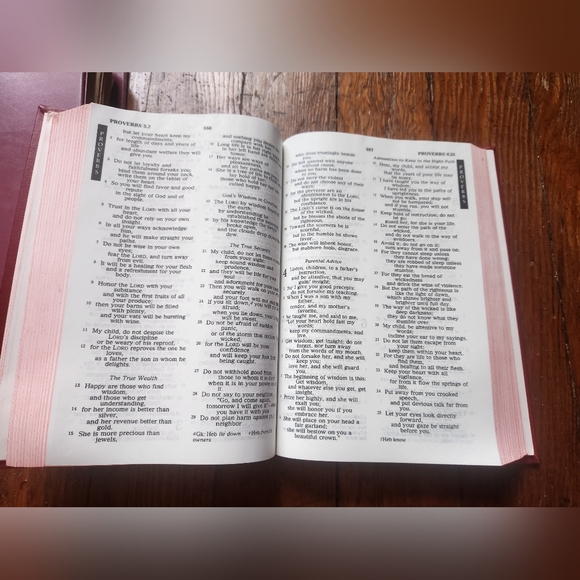 New Revised Standard Version HOLY BIBLE 1990 Red Hardcover United Methodist - Picture 11 of 13